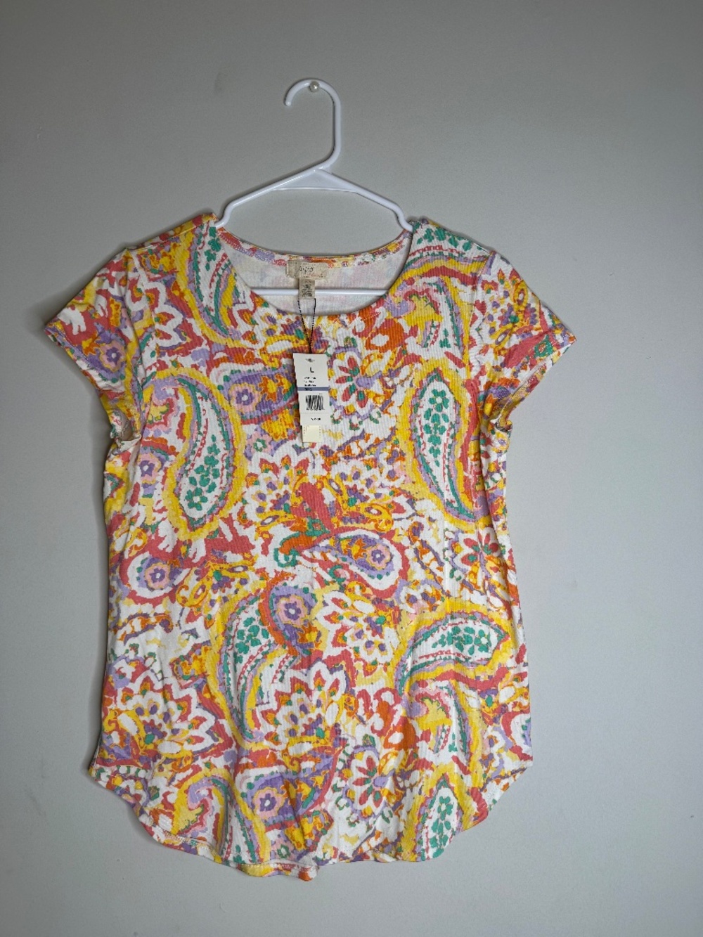 Women paisley print shirt